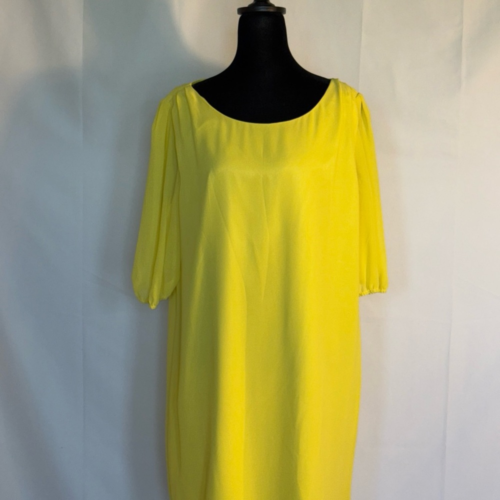 Gianni Bini Yellow Midi Dress